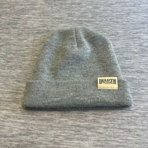 Duluth Trading Co Gray Beanie Hat